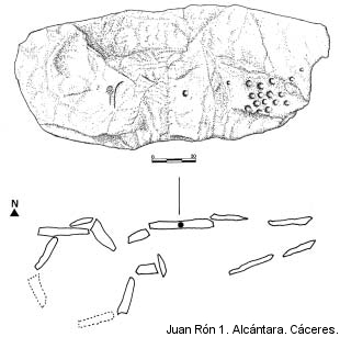 Ortostato del corredor decorado
