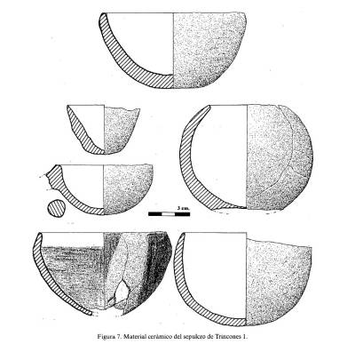 Ajuar del dolmen Trincones I