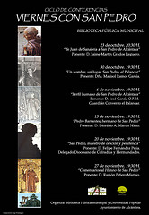Cartel Viernes con San Pedro